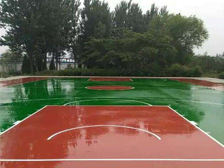 硅pu篮球场施工对环境有什么要求